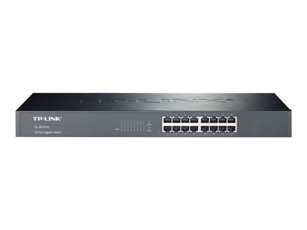 TP-LINK 16-Port Gigabit Switch Unmanaged 19" TL-SG1016