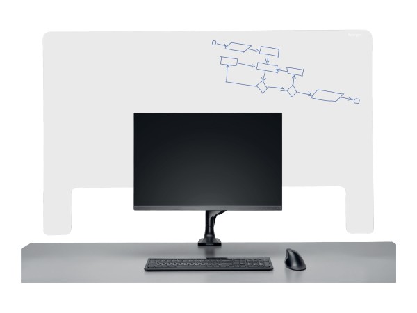 KENSINGTON KENSINGTON KGuard Hygieneschutzwand f. Monitorarme,Acrylglas