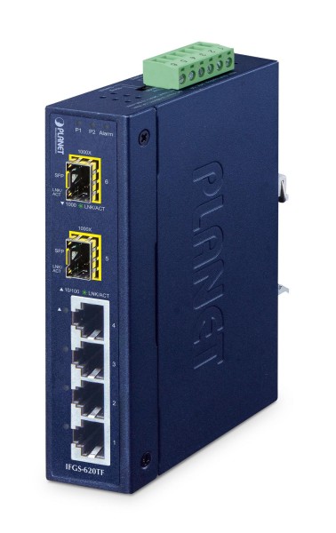 PLANET TECHNOLOGY PLANET TECHNOLOGY Industrial 4-Port Ring Ethernet Switch