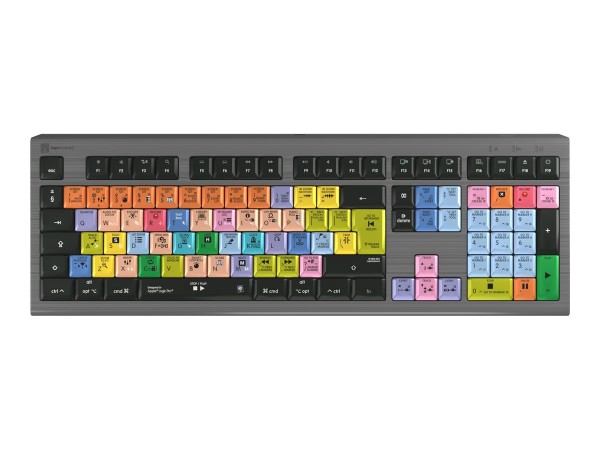 LOGIC-KEYBOARD Logickeyboard LKB-LOGXP2-A2M-UK Tastatur USB QWERTY UK Engli LKB-LOGXP2-A2M-UK