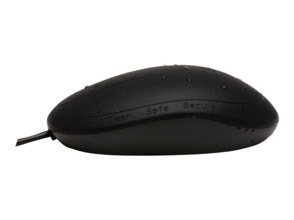 SEAL SHIELD SEAL SHIELD SSM3 opt Maus schwarz USB optische Maus 2 Tasten mit Scrollfunktion IP68 wasserdicht sch