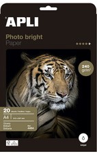agipa Foto-Papier bright, DIN A4, 240 g/qm, hochglänzend