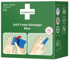 CEDERROTH Pflaster "Soft Foam Bandage", schwarz