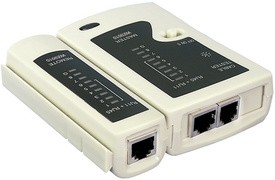 LogiLink Kabeltester RJ11, RJ12, RJ45 mit Remote Einheit