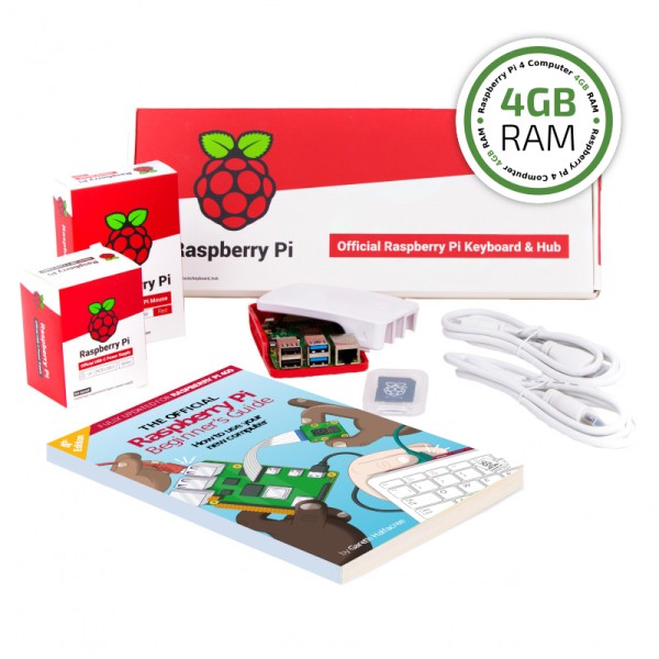 RASPBERRY PI RASPBERRY PI 4B-4GB Full kit WITH CASE