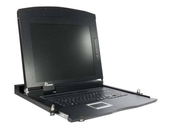 INTERTECH Inter-Tech IPC 17" LCD KVM AS-7116 ULS, VGA 16 Port 99997218