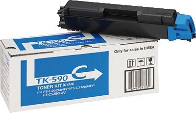 Original Toner für KYOCERA/mita FS-C2026, cyan