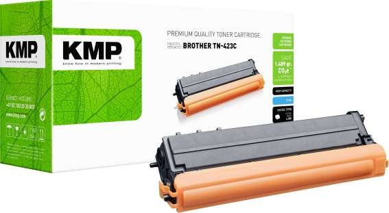 KMP Tonerkartusche ersetzt Brother TN423C 1265,3003