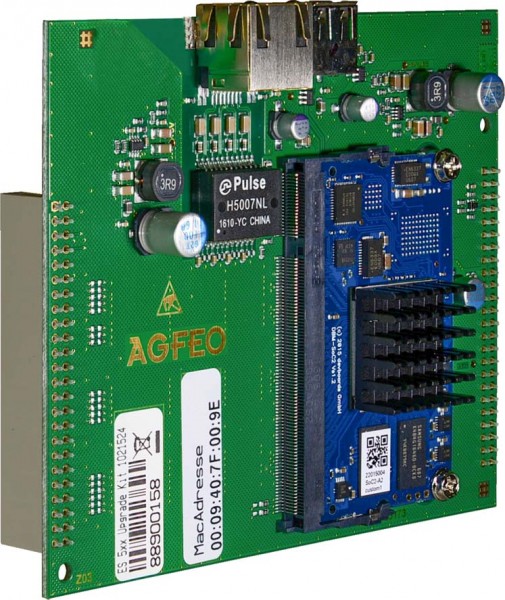 AGFEO Upgrade Kit ES 5xx Erweiterung um vier IP Kanäle