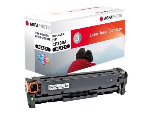 AGFAPHOTO Schwarz Tonerpatrone APTHPCF380AE