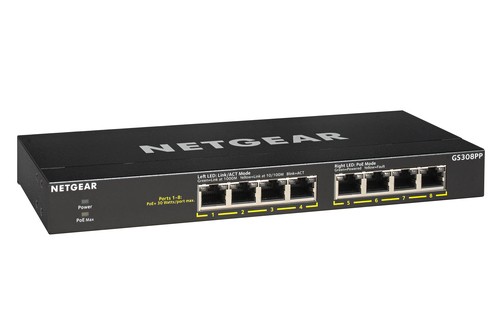 NETGEAR 8-PORT GB POE+ FLEX SWITCH GS308PP-100EUS