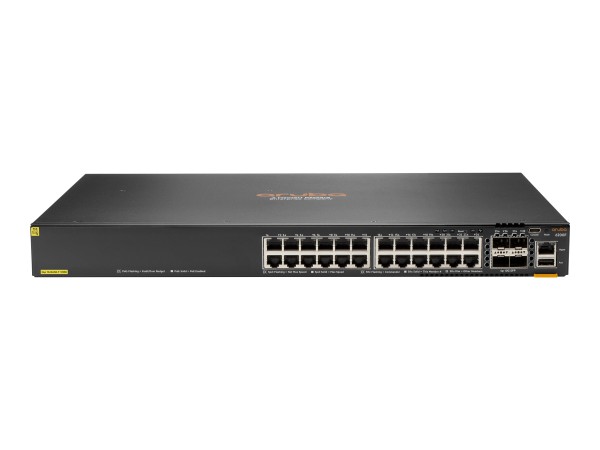 HP ENTERPRISE HPE Aruba Networking CX 6200F 24G Class-4 PoE 4SFP 370W Switc S0M82A#ABB