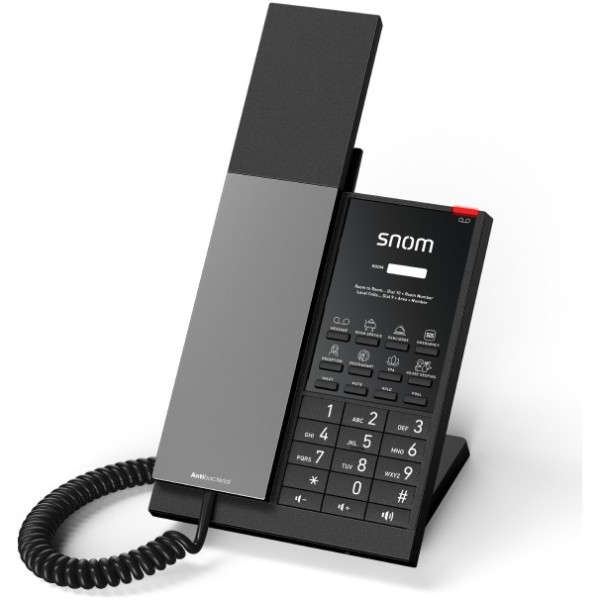 SNOM TECHNOLOGY HD350W IP-Telefon Schwarz 7008