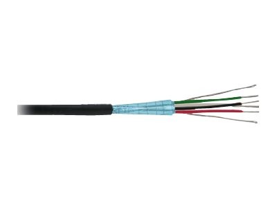 KRAMER - Bulk-Audiokabel - 300,0m - abgeschirmt - weiß, Dunkelgrau (99-1202 99-1202300