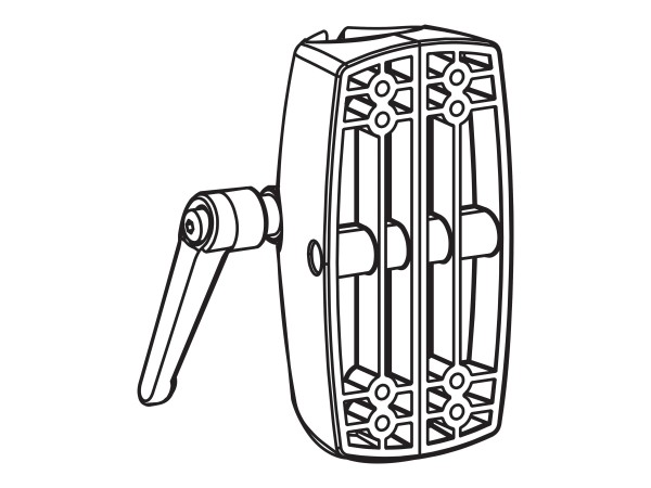 ERGOTRON LARGE CLAMP FOR 1.5" POLE 60-420-200