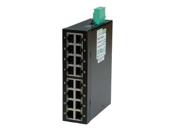 ROLINE Industrie Switch 16x RJ-45, unmanaged 21.13.1157