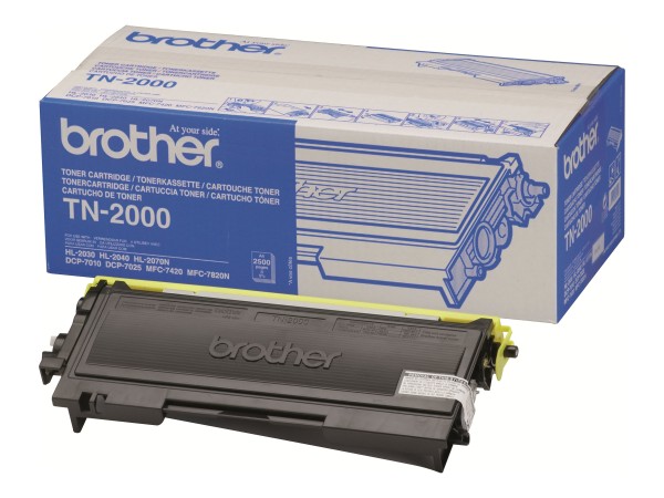 BROTHER TN2000 Schwarz Tonerpatrone TN2000
