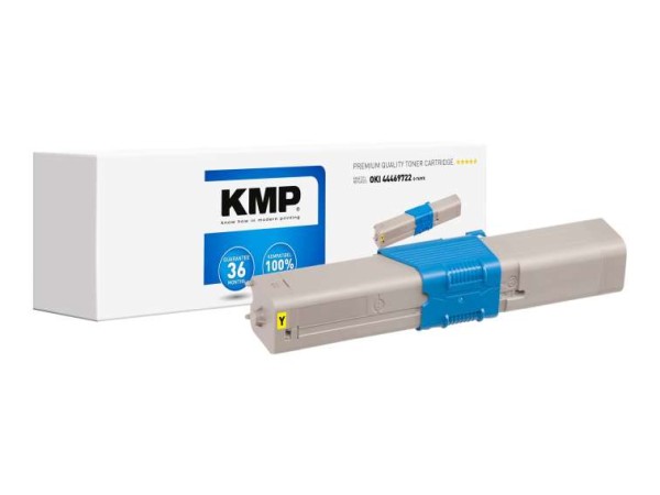 KMP O T49YX Gelb Tonerpatrone 1333,3009
