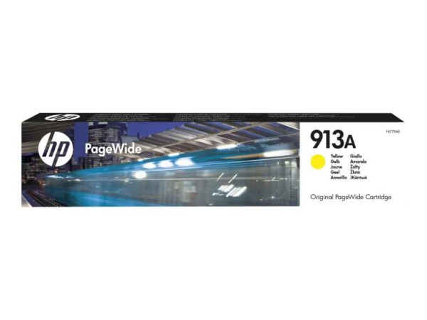 HP 913A Gelb PageWide Tintenpatrone F6T79AE