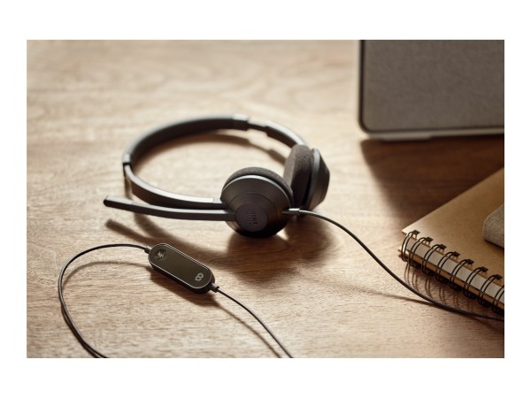 CISCO Headset 322 USB, Wired Dual On-Ear Headphones HS-W-322-C-USBC