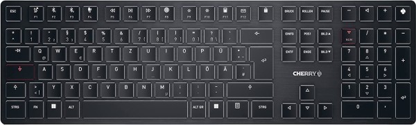 CHERRY CHERRY KW X ULP Ultra-Low-Profil Tastatur + McAfee Total Protection 1Y 3 User