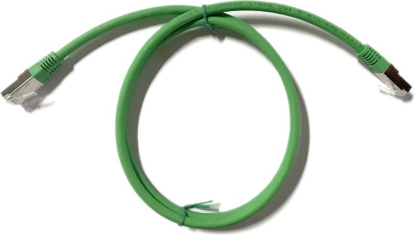 EQUIP EQUIP Patchkabel Cat6A  S/FTP 2xRJ45  1.00m gn 200x/Box LSZH