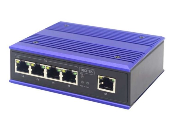 DIGITUS Ind.5-Port Gigabit Switch DN-651118