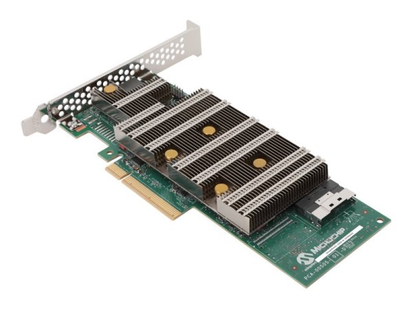 MICROCHIP TECHNOLOGY MICROCHIP TECHNOLOGY Adaptec SmartRAID 3254-8i 4GB SAS/NVMe 8 Port PCIe x8 24 Gbps Low Profile