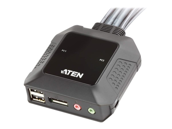 ATEN CS22DP 2 Port USB DisplayPort KVM Switch 14016894 CS22DP