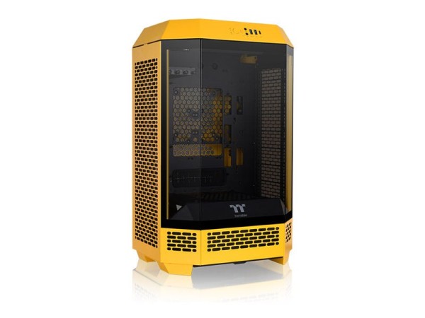 THERMALTAKE The Tower 300 Micro-ATX Gehäuse mit Sichtfenster Bumblebee CA-1Y4-00S4WN-00
