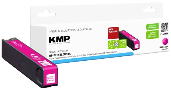 KMP KMP Patrone HP NR.981X magenta pigm. 10000 S. H169MX refilled