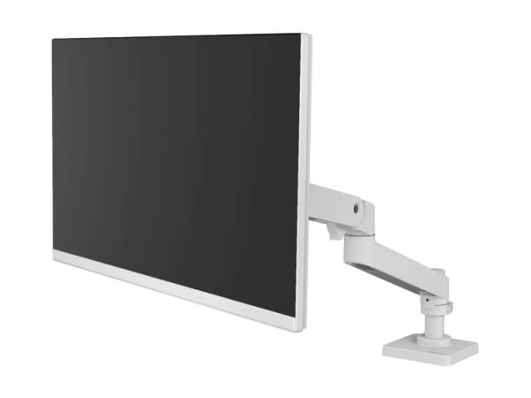 ERGOTRON LX PRO ARM C-KLEMME KURZE STANGE EINZELHALTERUNG WEISS 45-712-290