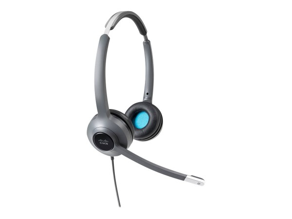 CISCO CISCO SYSTEMS 522 Wired Dual - Headset - On-Ear - kabelgebunden - 3,5 mm Stecker