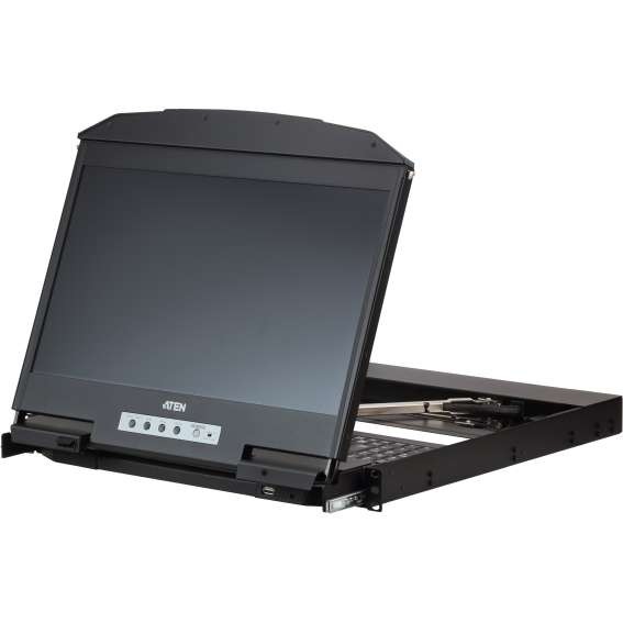 ATEN CL3800NW - KVM-Konsole - USB - German QWERTZ - 47 cm (18.5") CL3800NW-ATA-GG