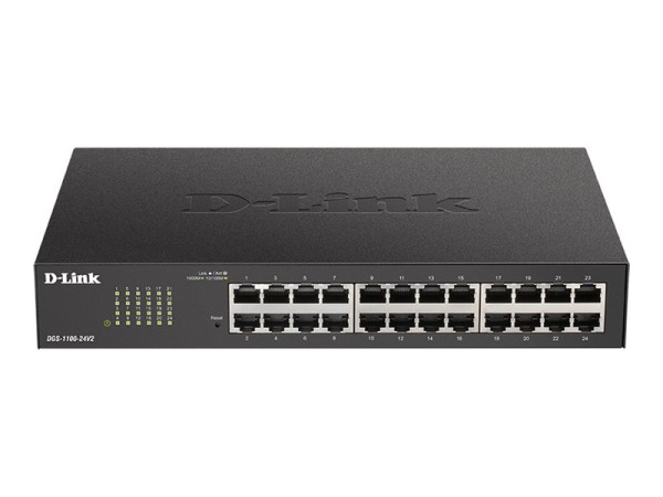 D-LINK 24-Port Layer2 Smart Gigabit Switch24x 10/100/1000Mbit/s TP (RJ-45) DGS-1100-24V2/E