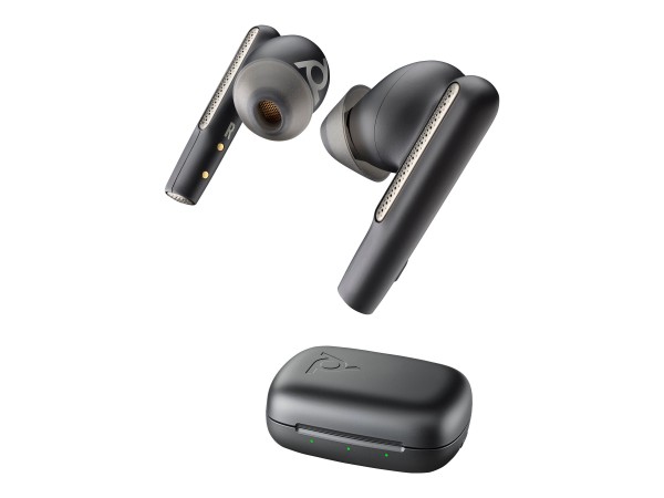 HP HP POLY Voyager Free 60 UC M schwarz Earbuds + BT700 USB-C Adapter + Basic Ladecase