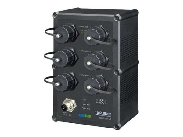 PLANET TECHNOLOGY IGS-5227-6T gemanaged L2+ Gigabit Ethernet (10/100/1000) IGS-5227-6T