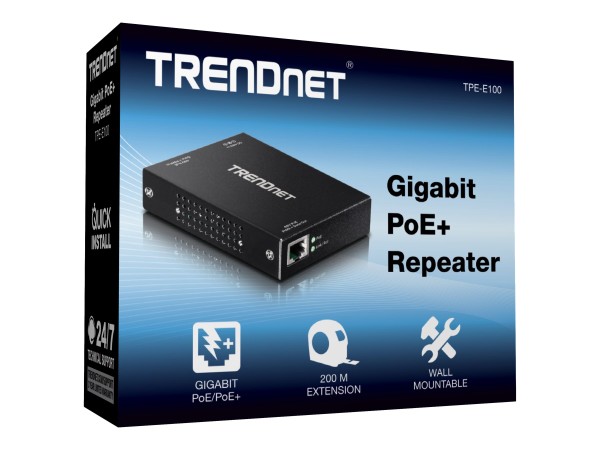 TRENDNET GIGABIT POE+ TPE-E100