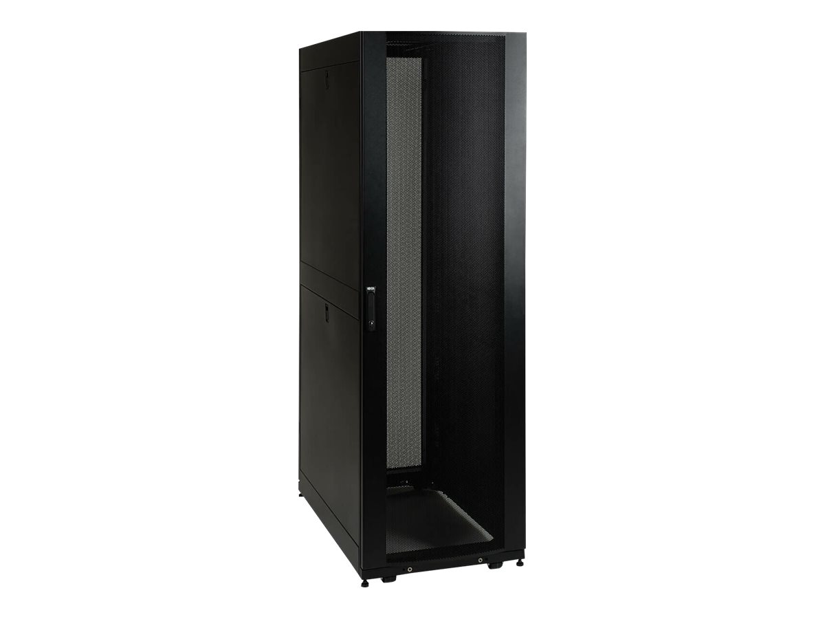 EATON TRIPPLITE 42U SmartRack Standard-Depth Rack Enclosure Cabinet with do SR42UBSP1