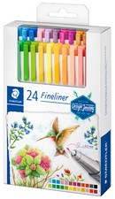 STAEDTLER Fineliner triplus Design Journey, 24er Etui