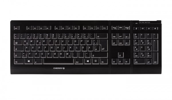Cherry B.Unlimited 3.0 schwarz - Tastatur - 3 Tasten