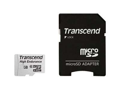 TRANSCEND Speicherkarte High Endurance microSD 16G TS16GUSDHC10V