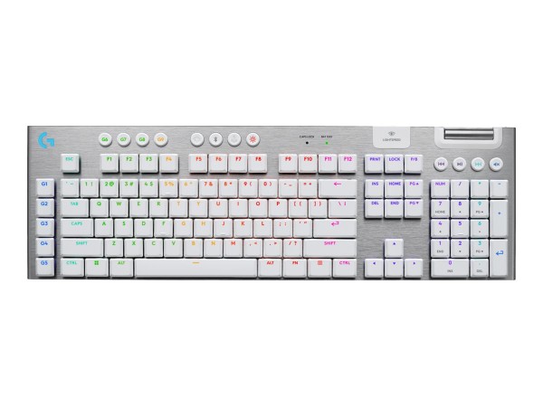 LOGITECH G915 X LIGHTSPEED Wireless Gaming Keyboard White (FR) 920-012687