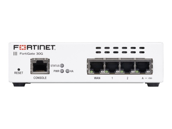 FORTINET FORTINET FortiGate-30G 4x GE RJ45 ports