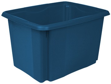 keeeper Aufbewahrungsbox "emil eco", 30 Liter, blau