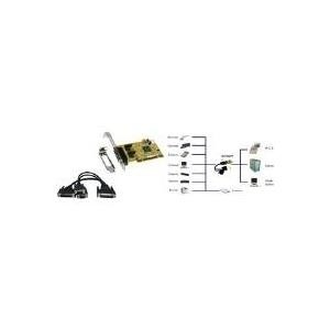 EXSYS EXSYS Multi I/O Card EX-43370 2*RS232 / 1*Parallel FH/LP