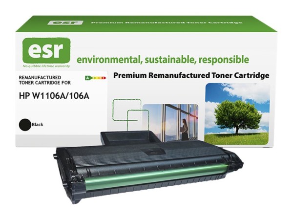 ESR ESR Toner cartridge compatible with HP W1106A black remanufactured 3.000 pages
