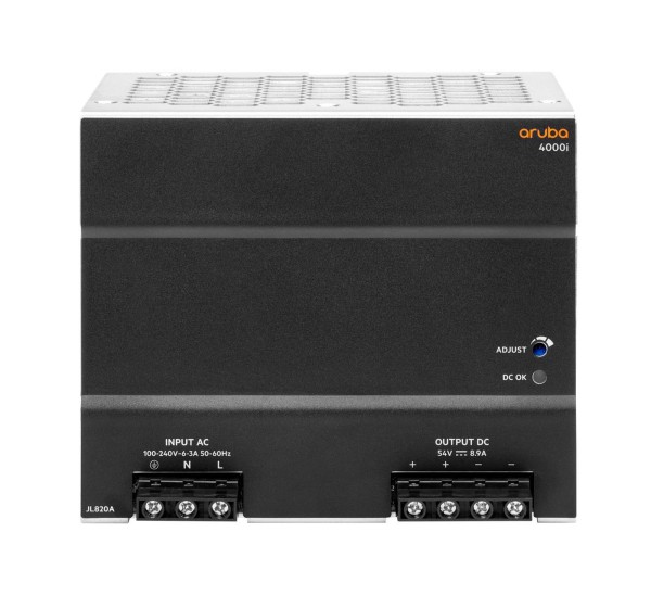 HP ENTERPRISE HP ENTERPRISE ARUBA 4000I POE 480W AC DIN PSU