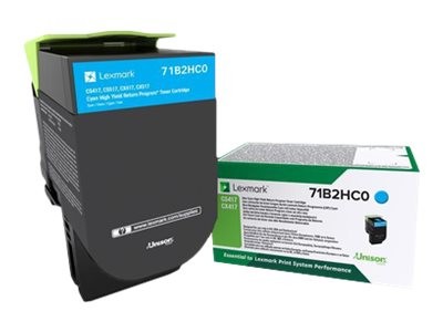 LEXMARK LEXMARK CS/CX 417, 517 Rückgabe-Tonerkassette Cy