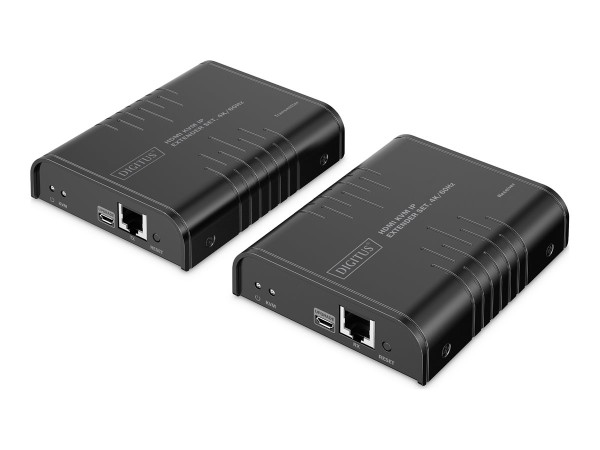 DIGITUS DIGITUS Extender Set HDMI KVM 4K/60Hz schwarz